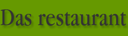 Das restaurant
